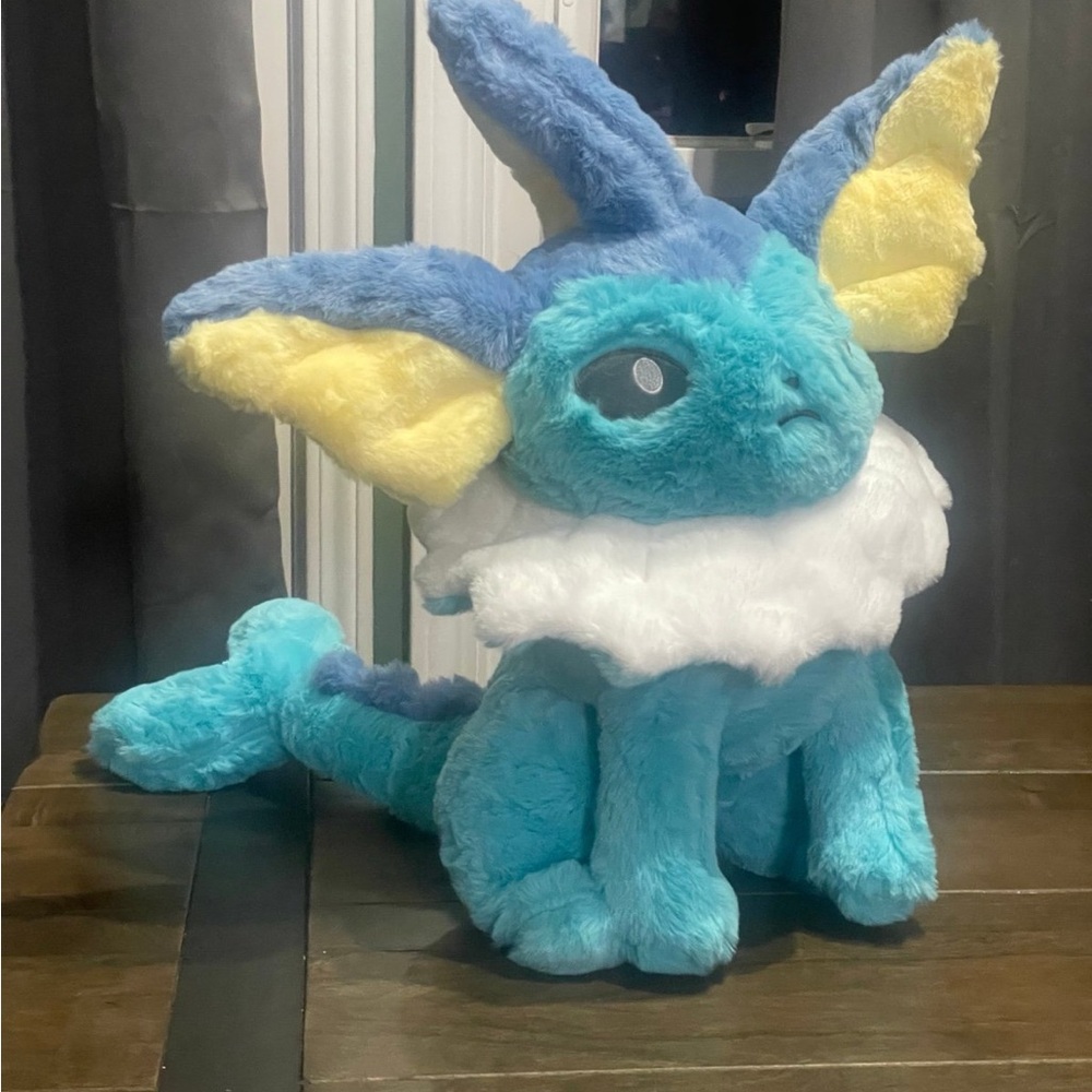 Fluffy Vaporeon plush